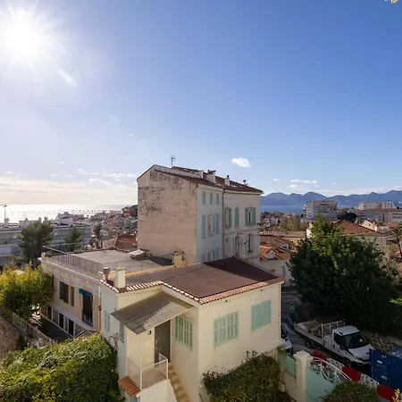 20 Lacroix - Cozy 2-bedroom With Balcony And Sea View 戛纳